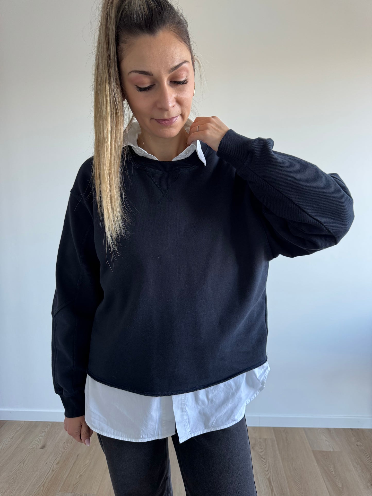 Pull bleu marine IHMARDES