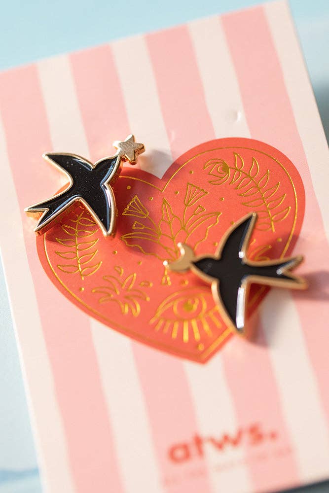 Swallows Duo - épingles