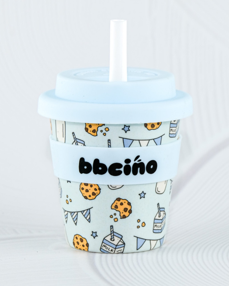 Tasse Babycino Cookies bleu - 120ml