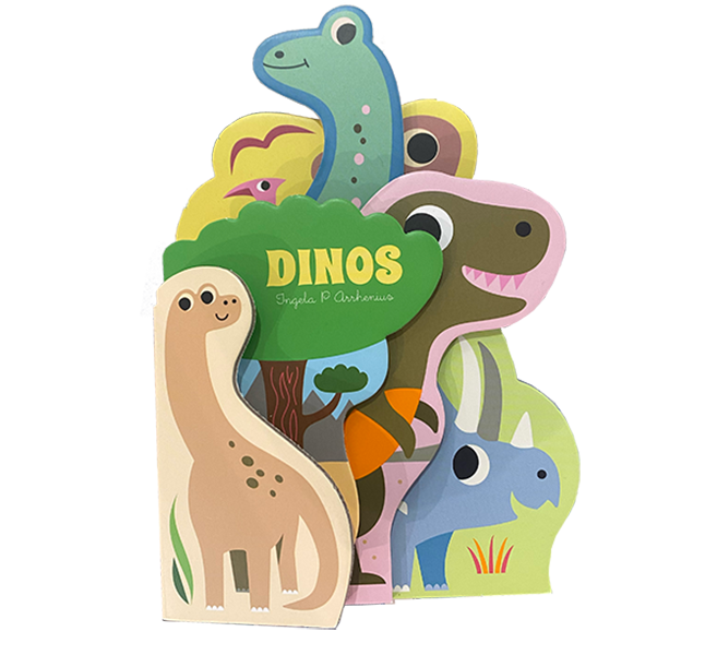 Imagier bébé tout-carton DINOS