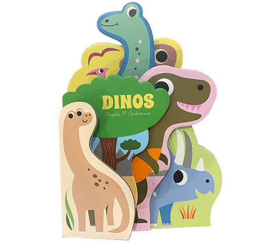 Imagier bébé tout-carton DINOS