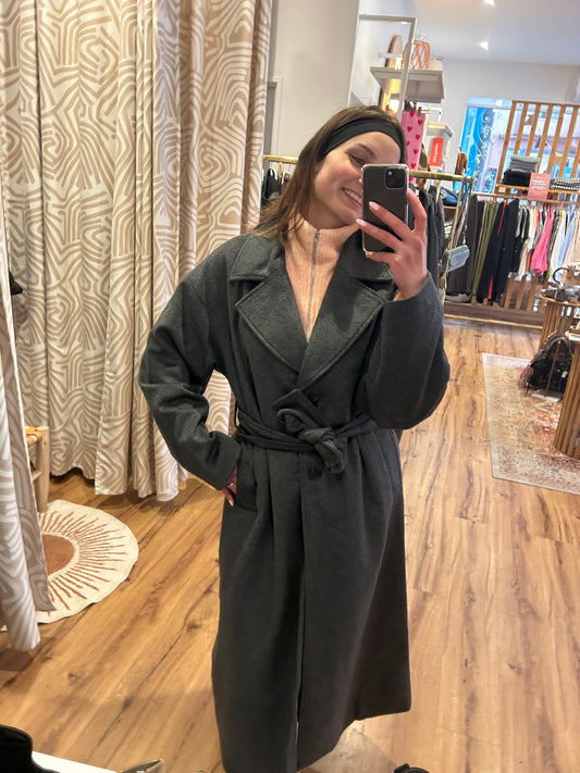 Manteau gris OBJAUBREY