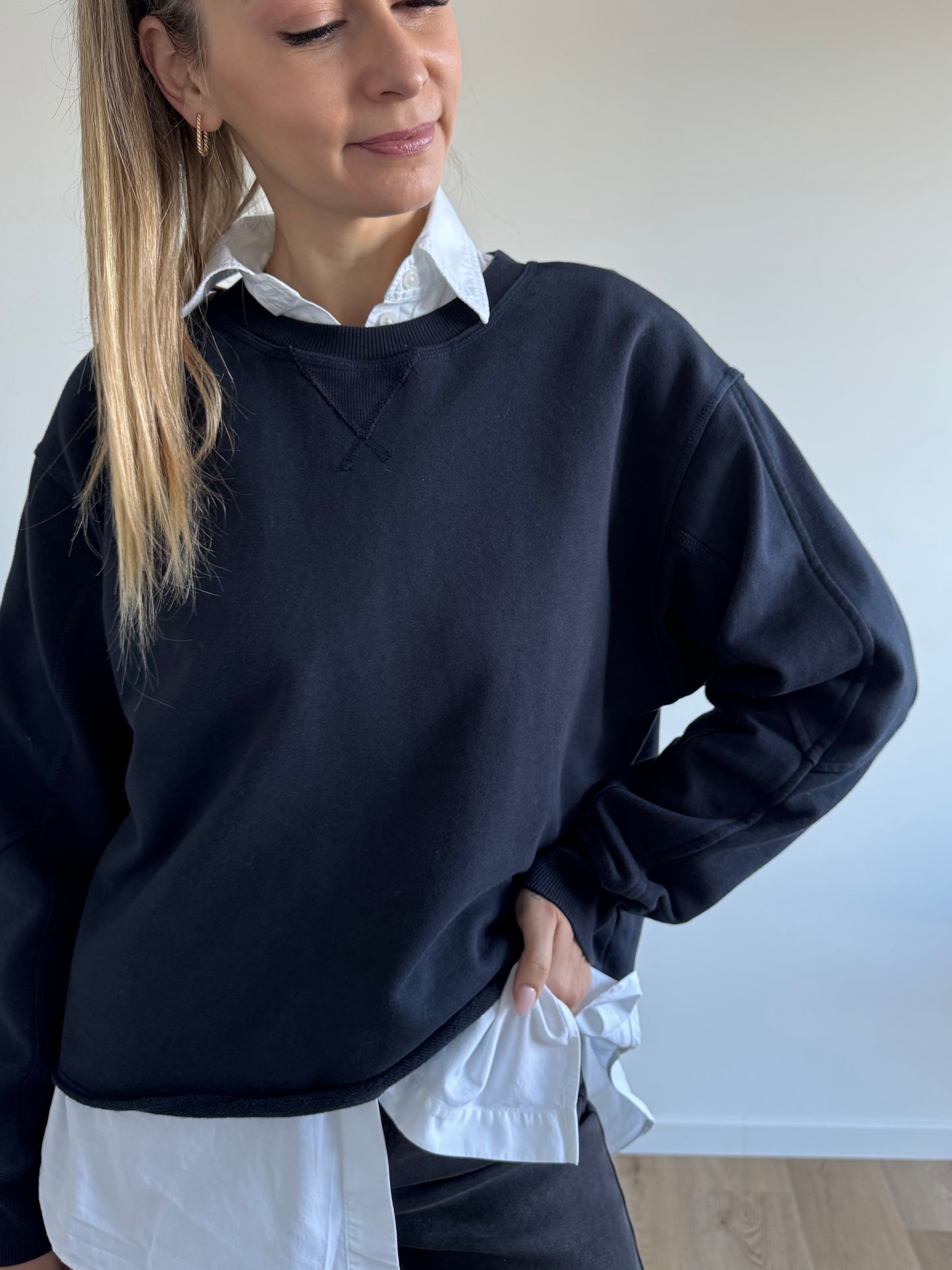 Pull bleu marine IHMARDES