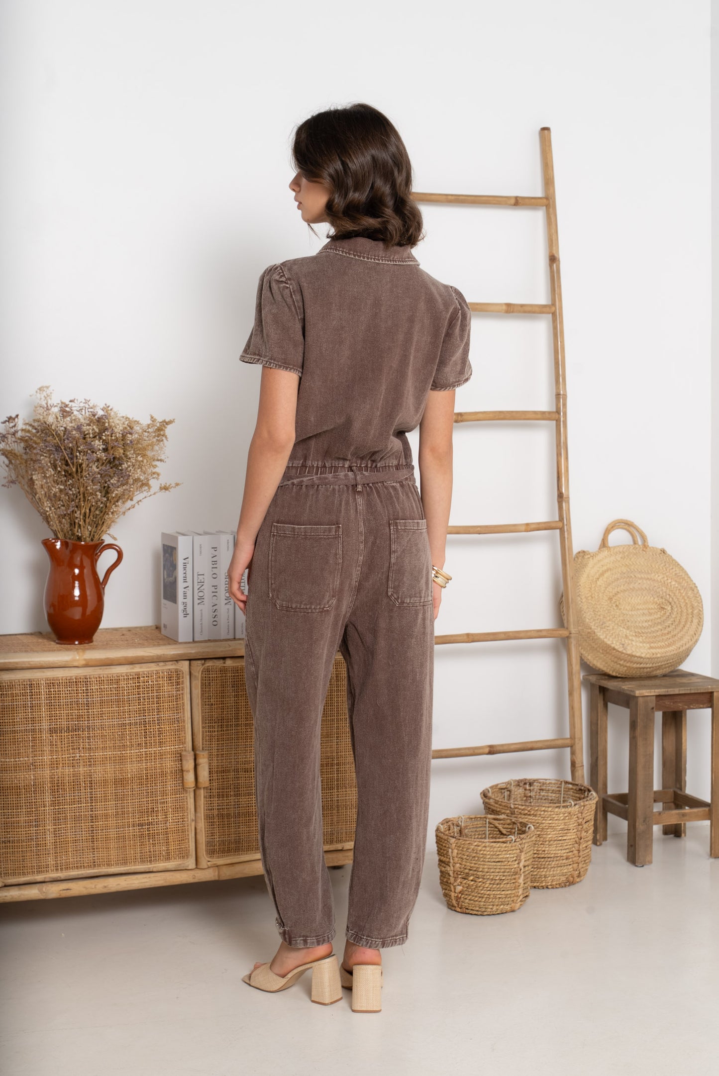 Combi-pantalon Pauline Choco