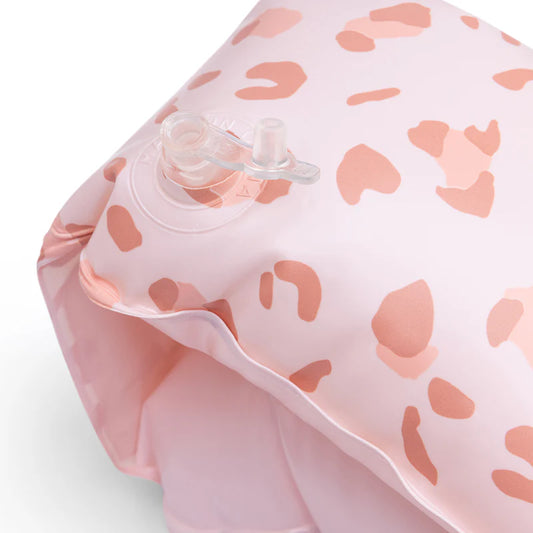 Brassard Léopard Vieux Rose