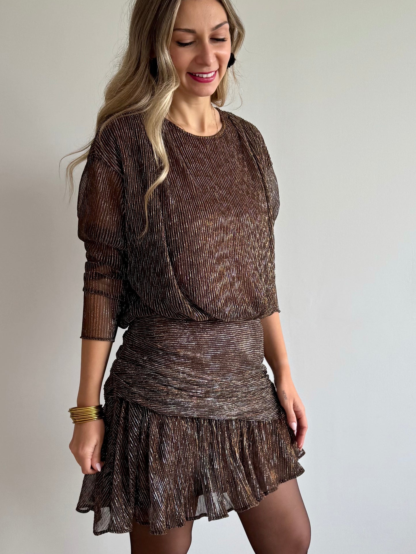 Robe Galina Champagne