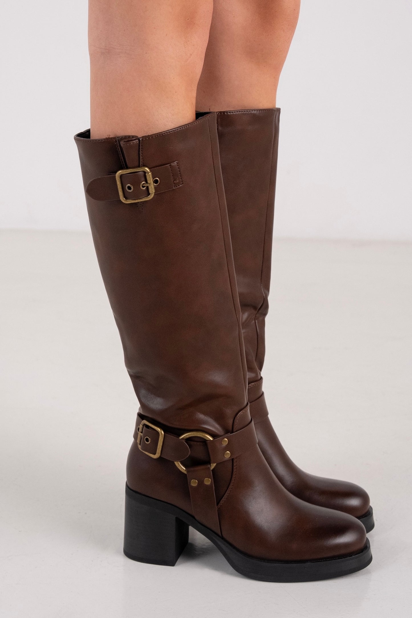 Bottes Claudia chocolat