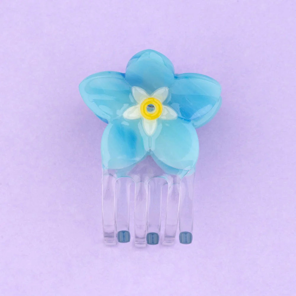 Mini pince à cheveux Myosotis