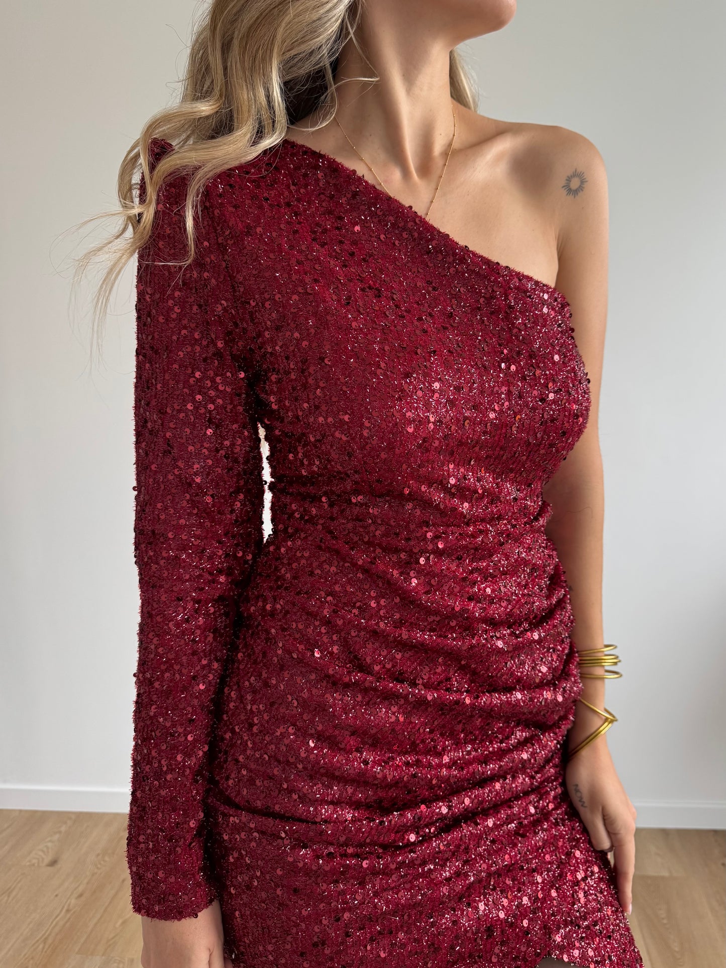 Robe Ava Bordeaux