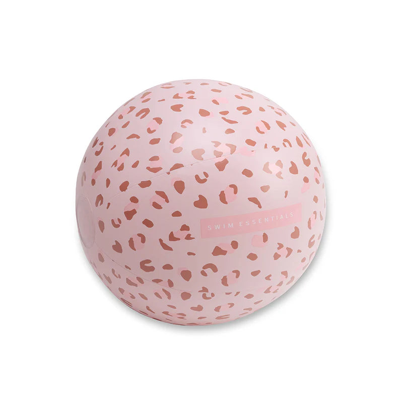 Ballon gonflable Old pink leopard