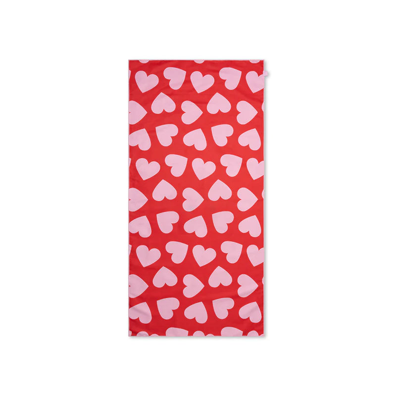 Serviette microfibre enfant Coeur