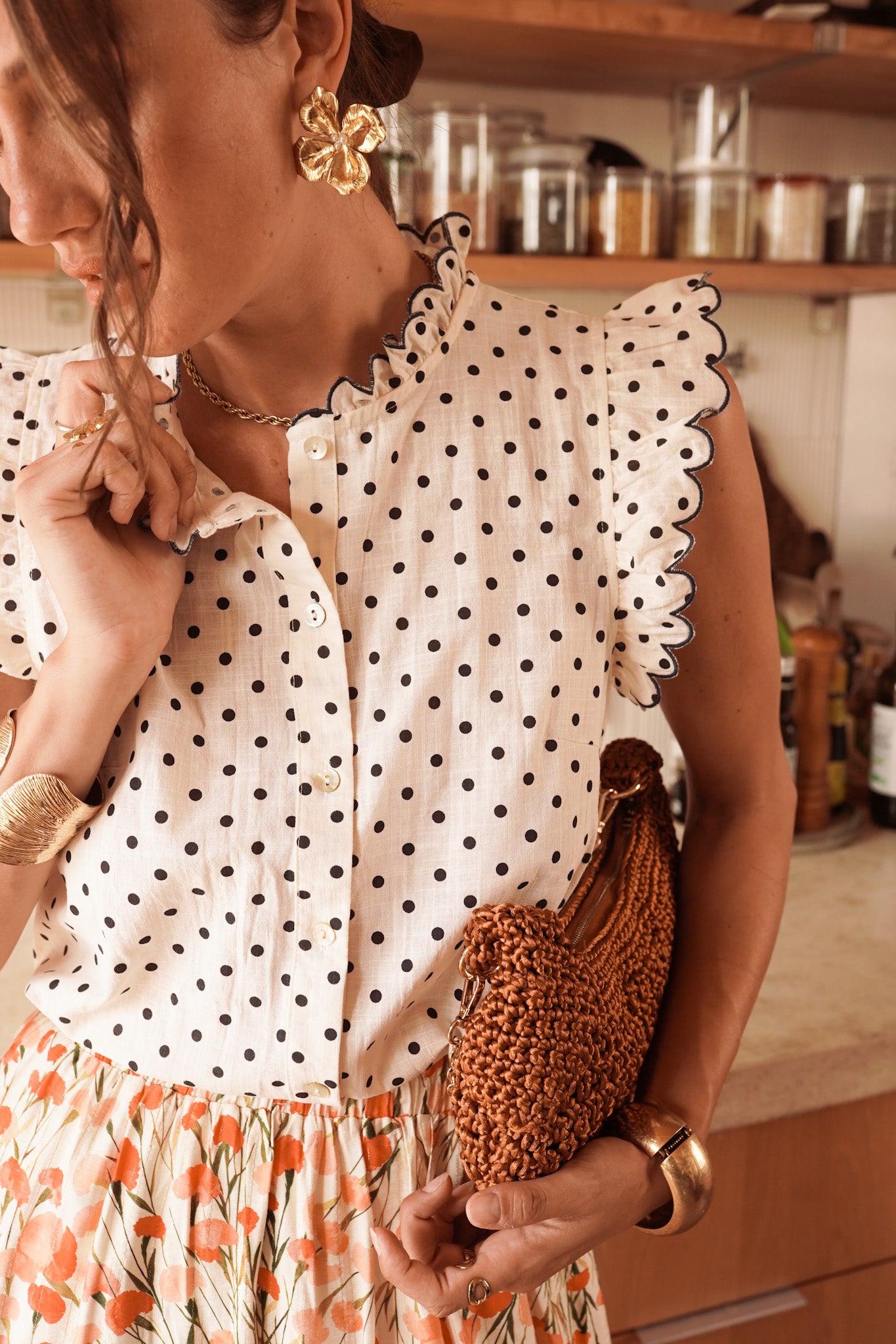 Blouse manches courtes Bobby