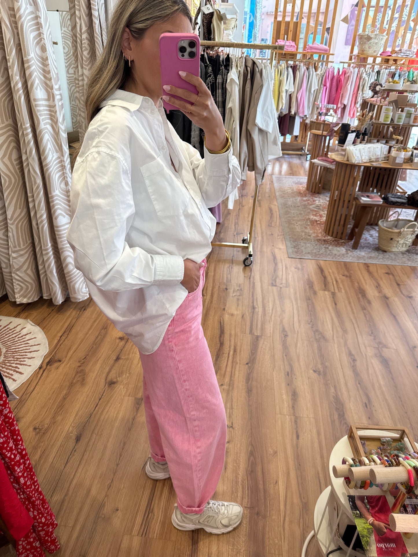 Jeans Avena rose