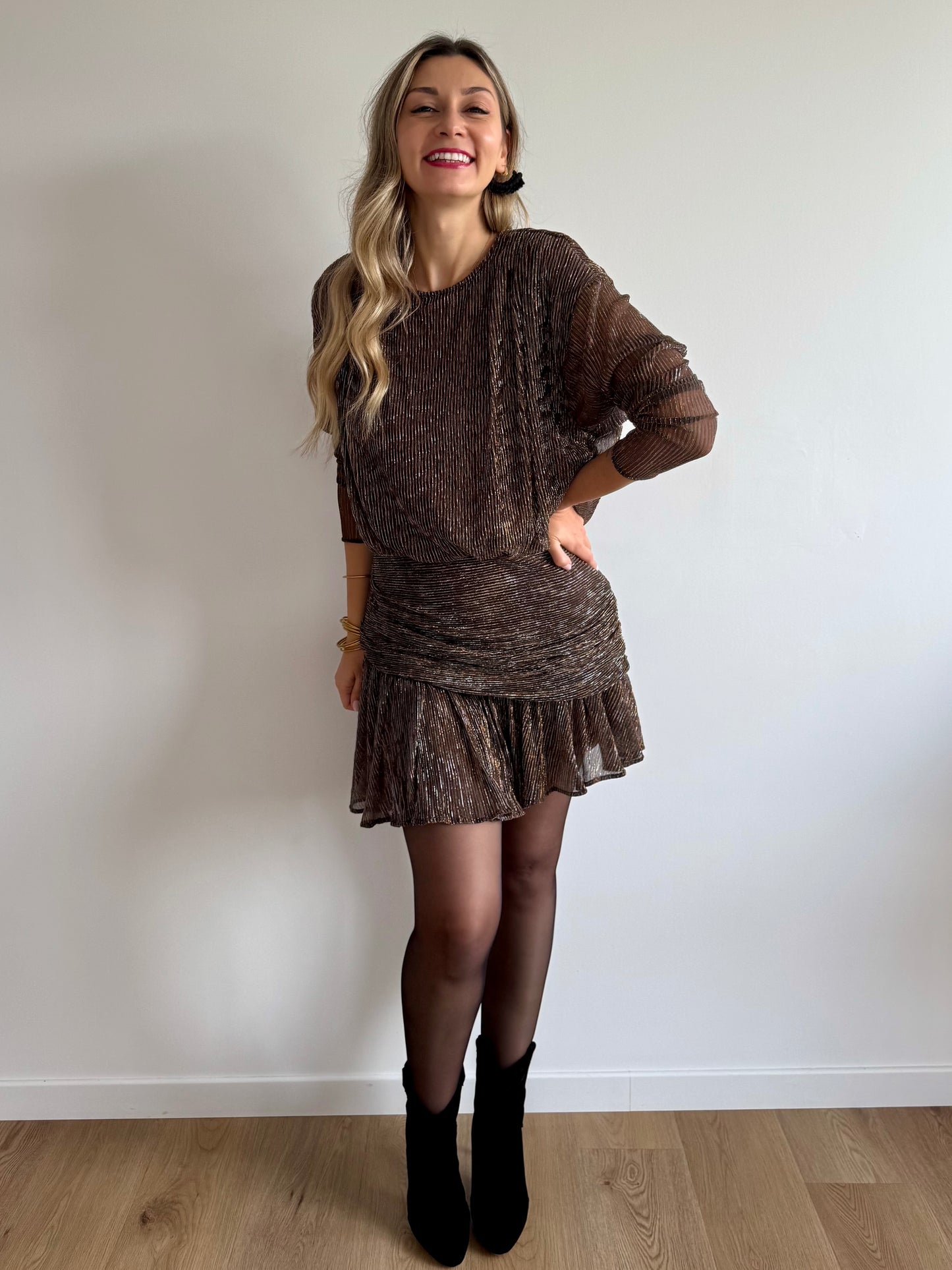 Robe Galina Champagne