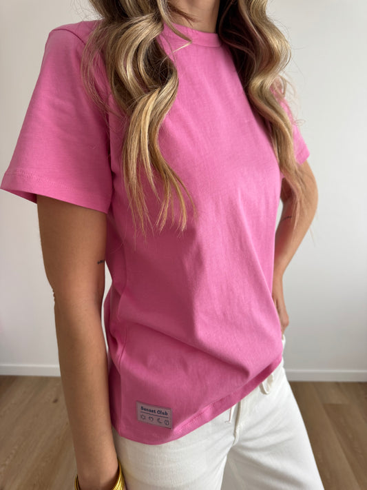 T-Shirt Labette Rose