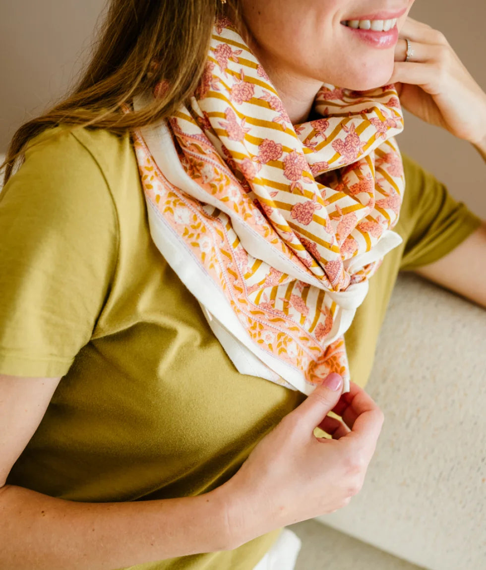 Foulard Mona pétale (2 tailles)