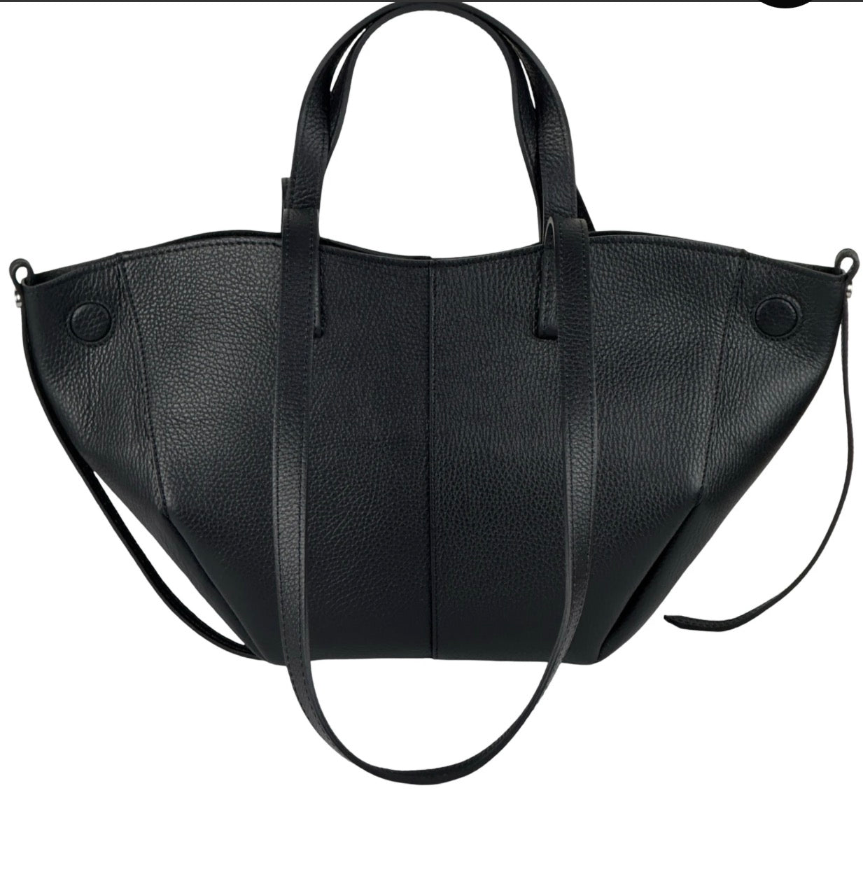 Sac Giada cuir grainé noir