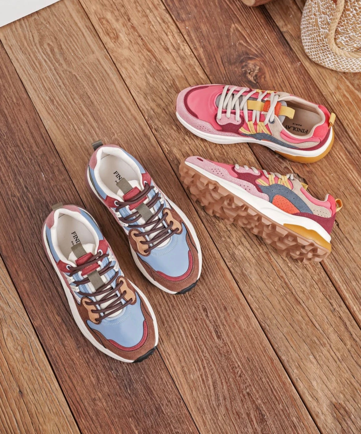 Baskets Chunki Bleu