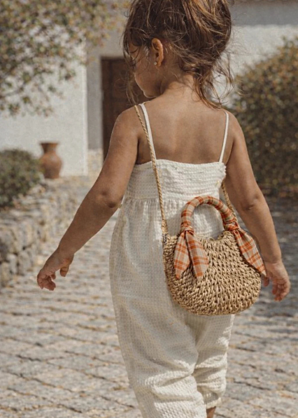 Mini panier Honey Plaid
