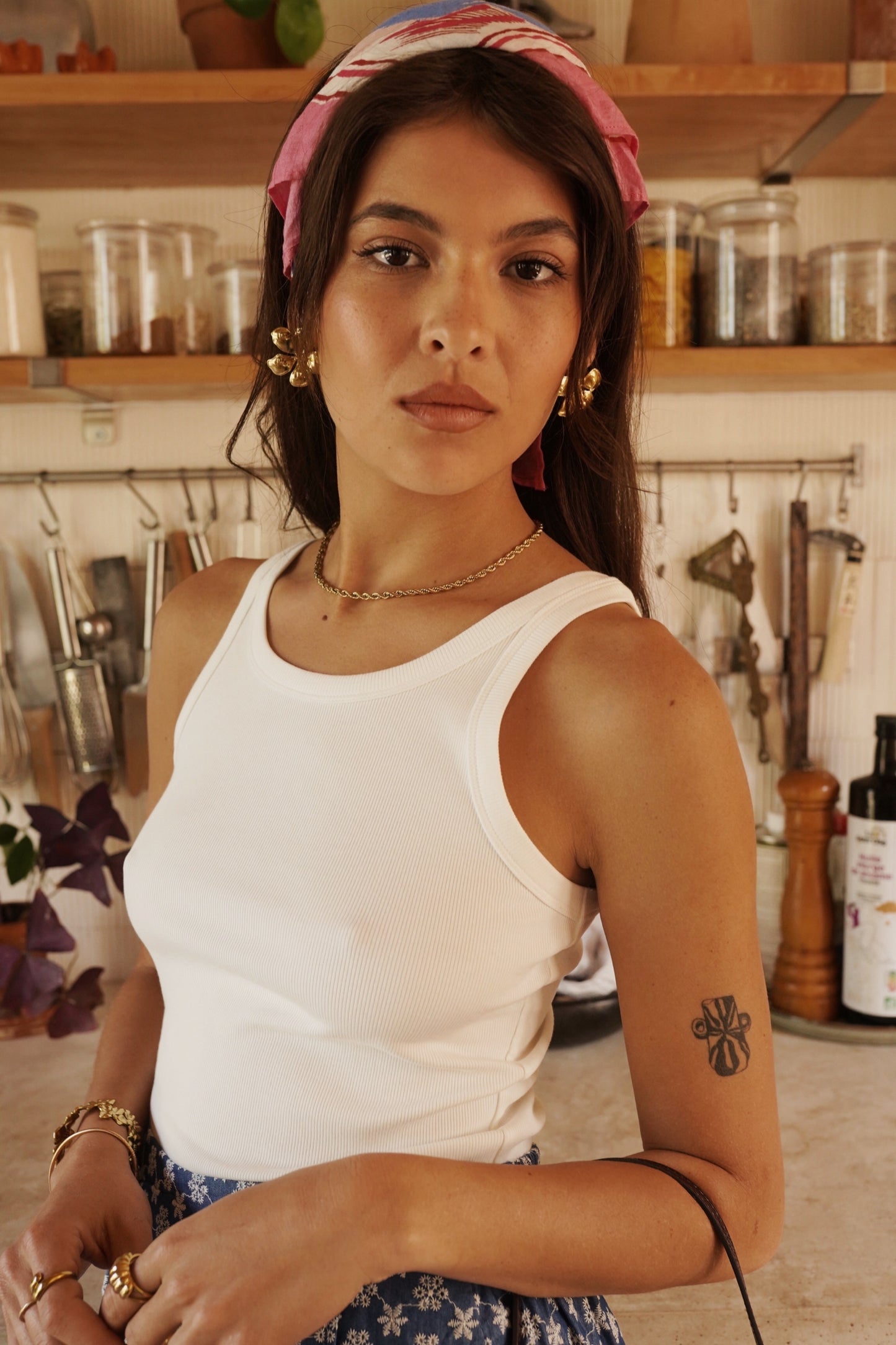 Top Carlotta Crème