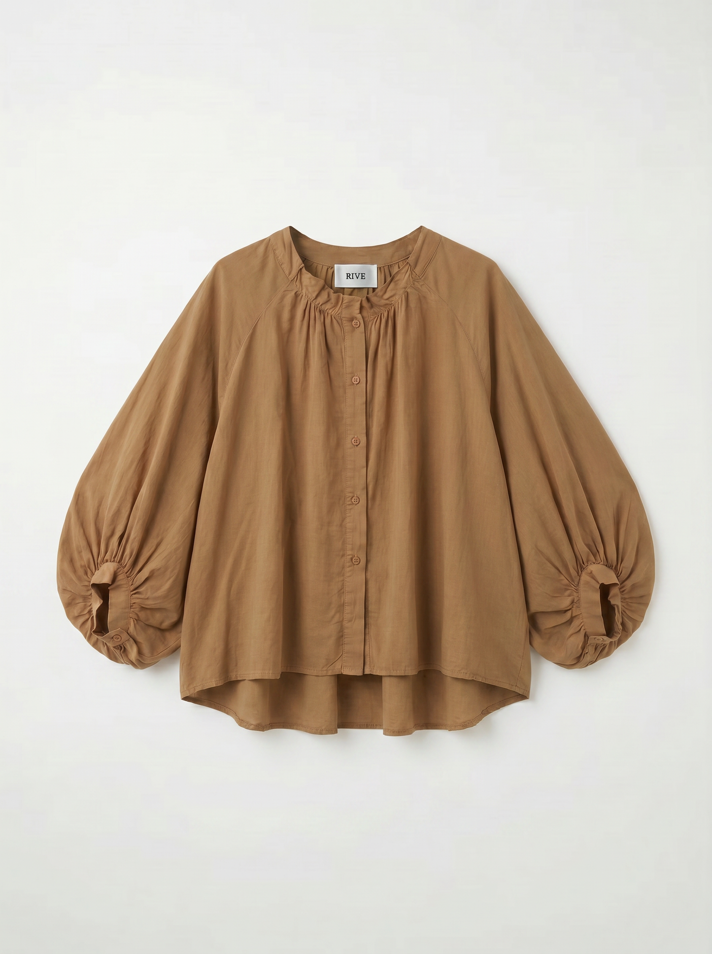 Blouse dos drapé - Cacciu