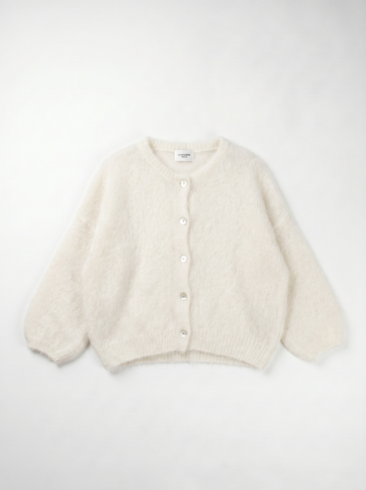 Cardigan Doudou Écru