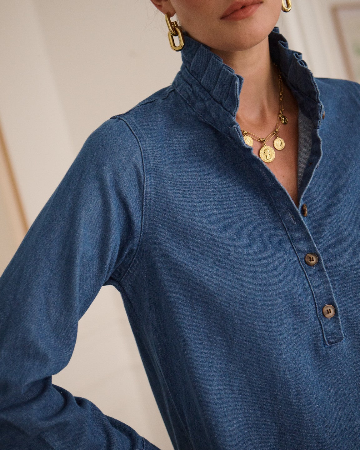 Robe Denim Ombeline