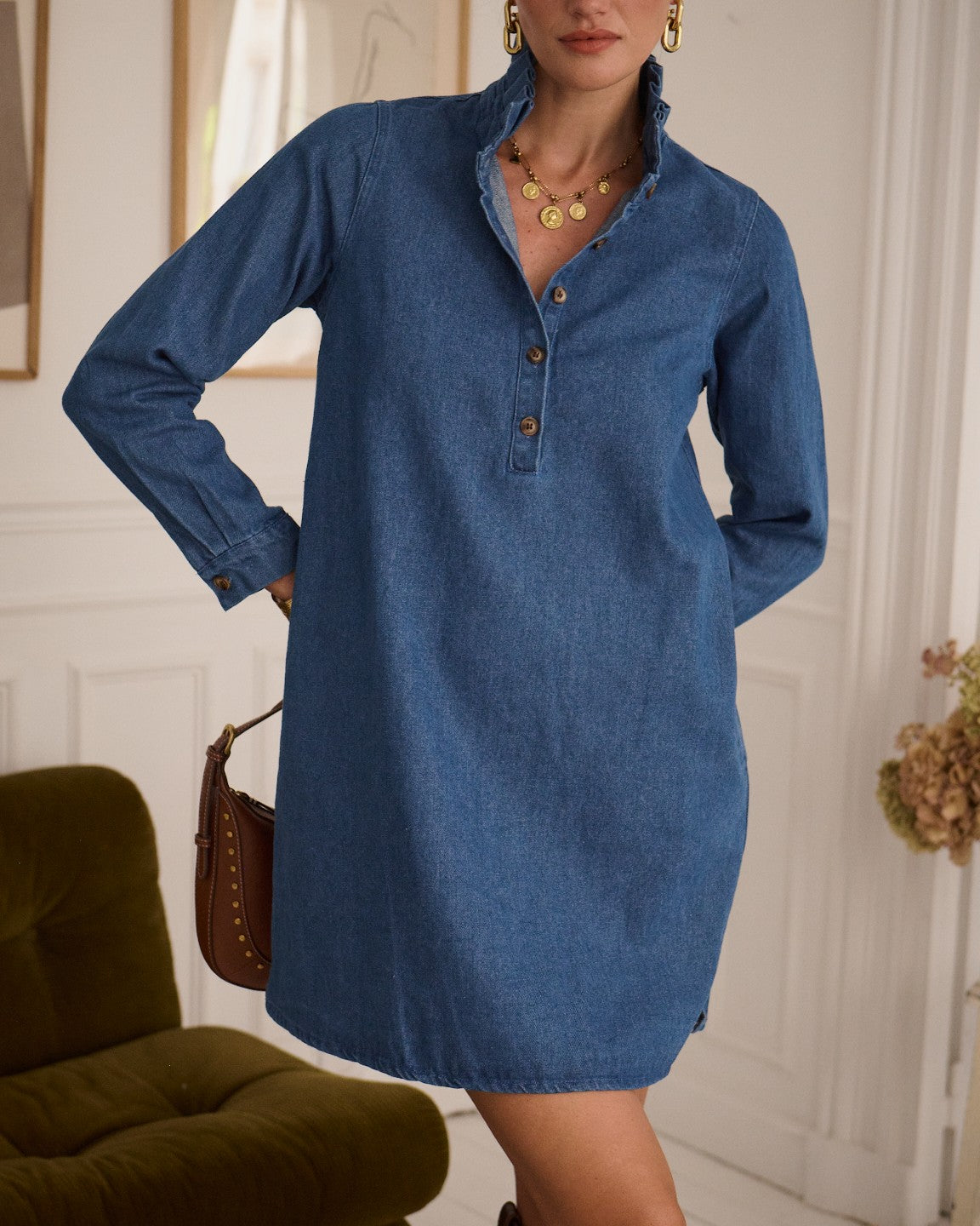 Robe Denim Ombeline