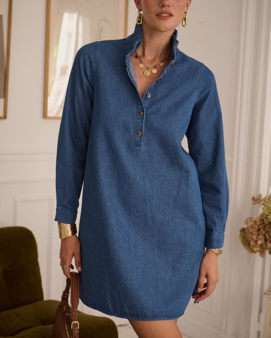 Robe Denim Ombeline