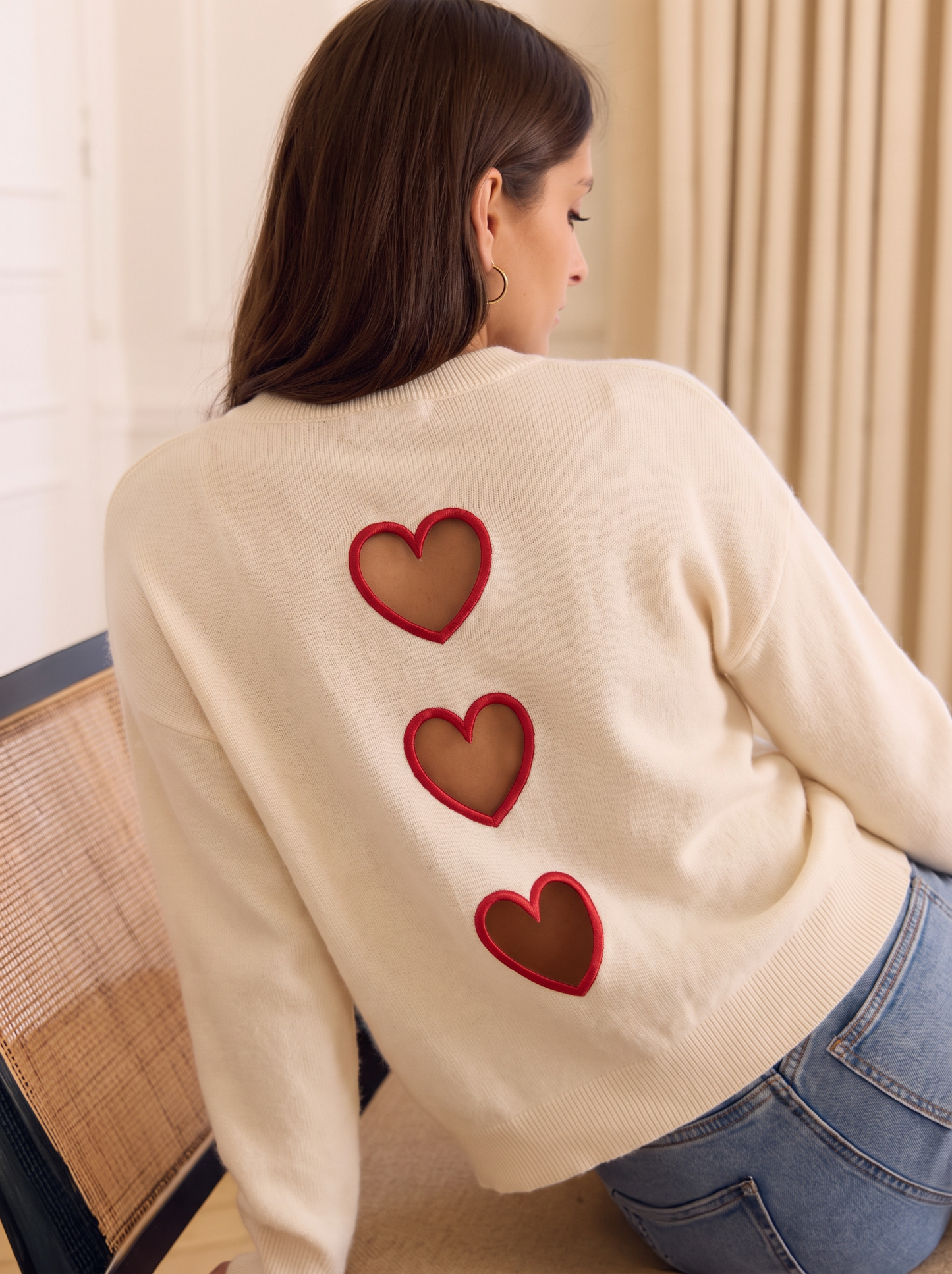 Pull Carly Écru