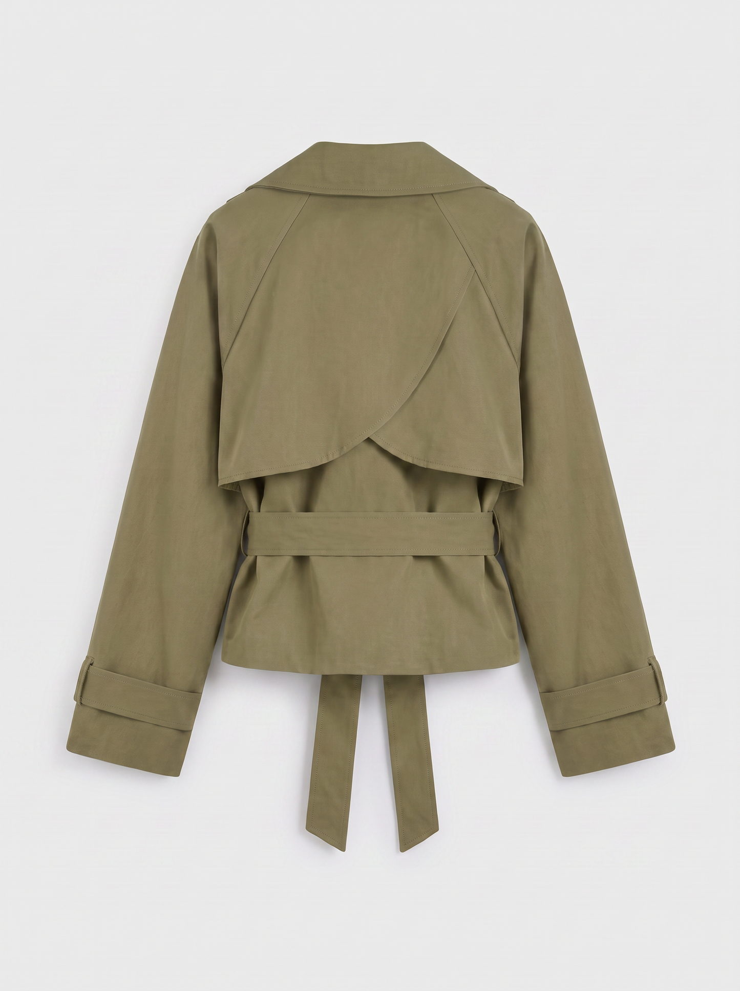 Trench court kaki