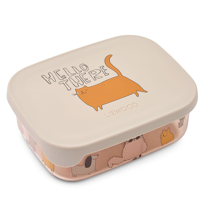 Arthur printed lunchbox cats and dogs