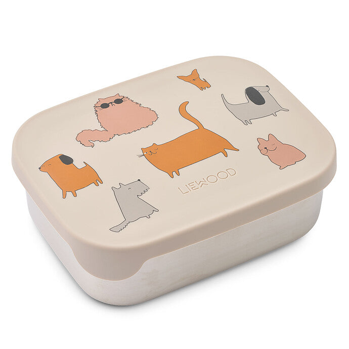 Arthur printed lunchbox cats and dogs