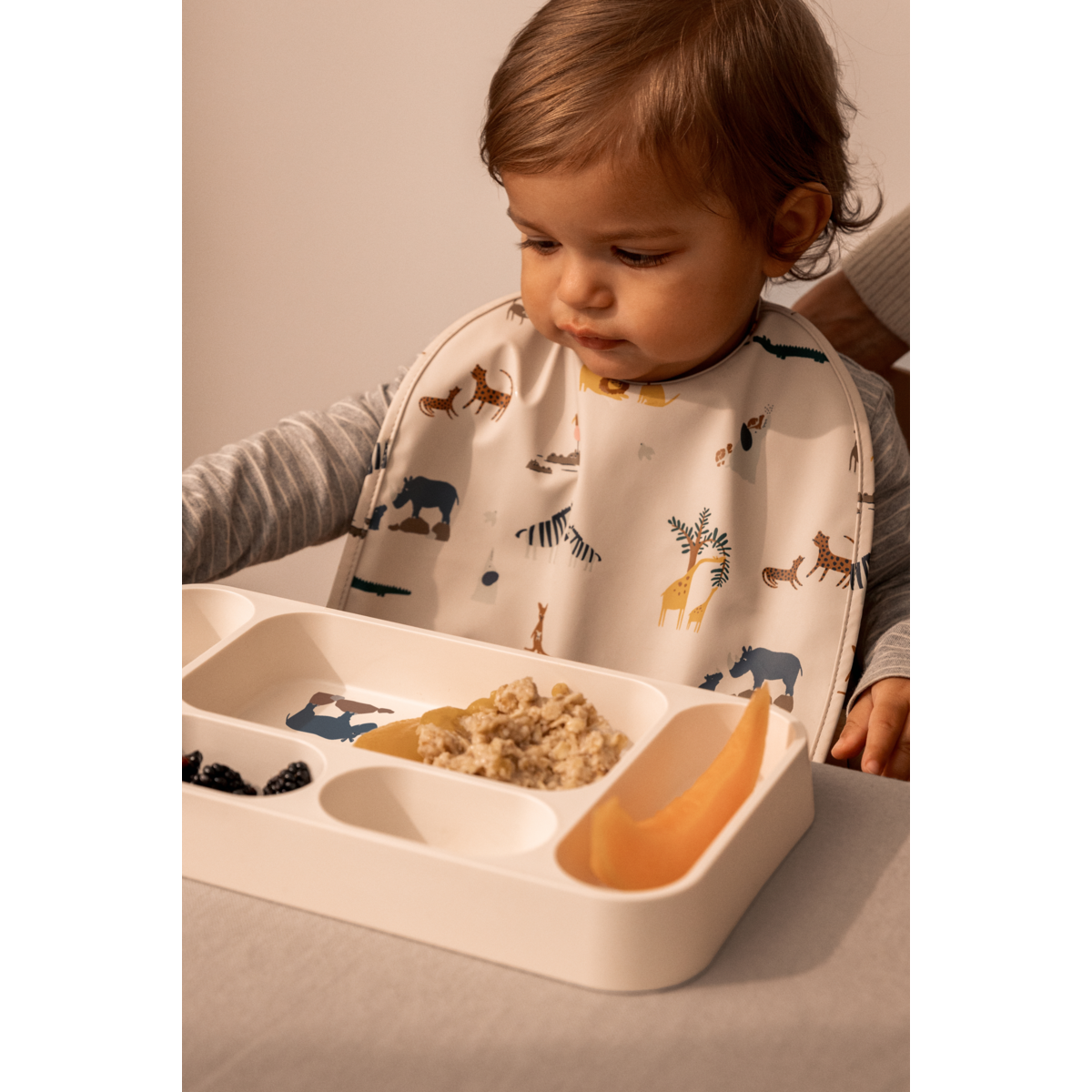 Plateau repas - peach