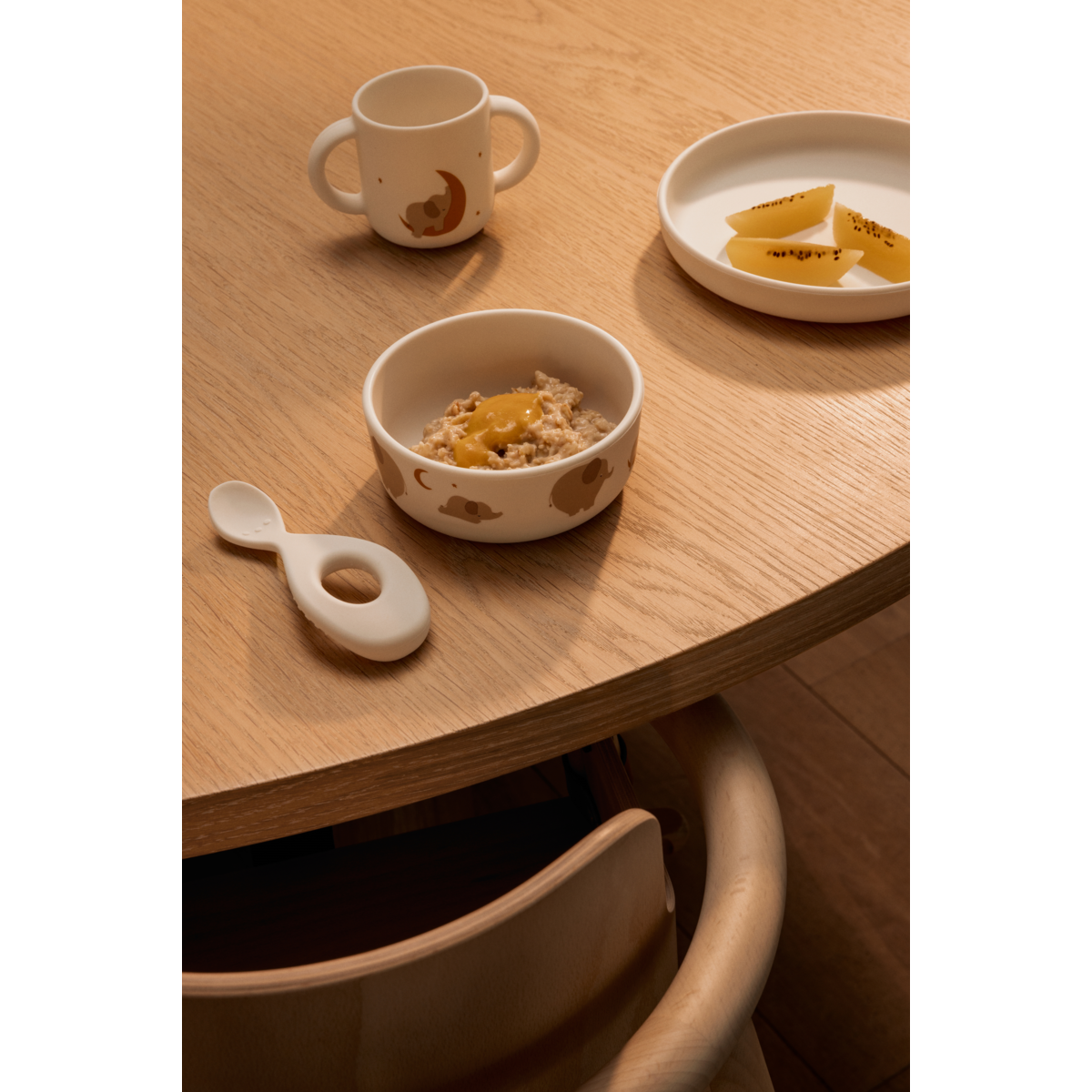 Vivi printed tableware set - elephant