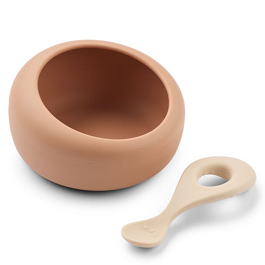 Sparia bowl with spoon - blossom