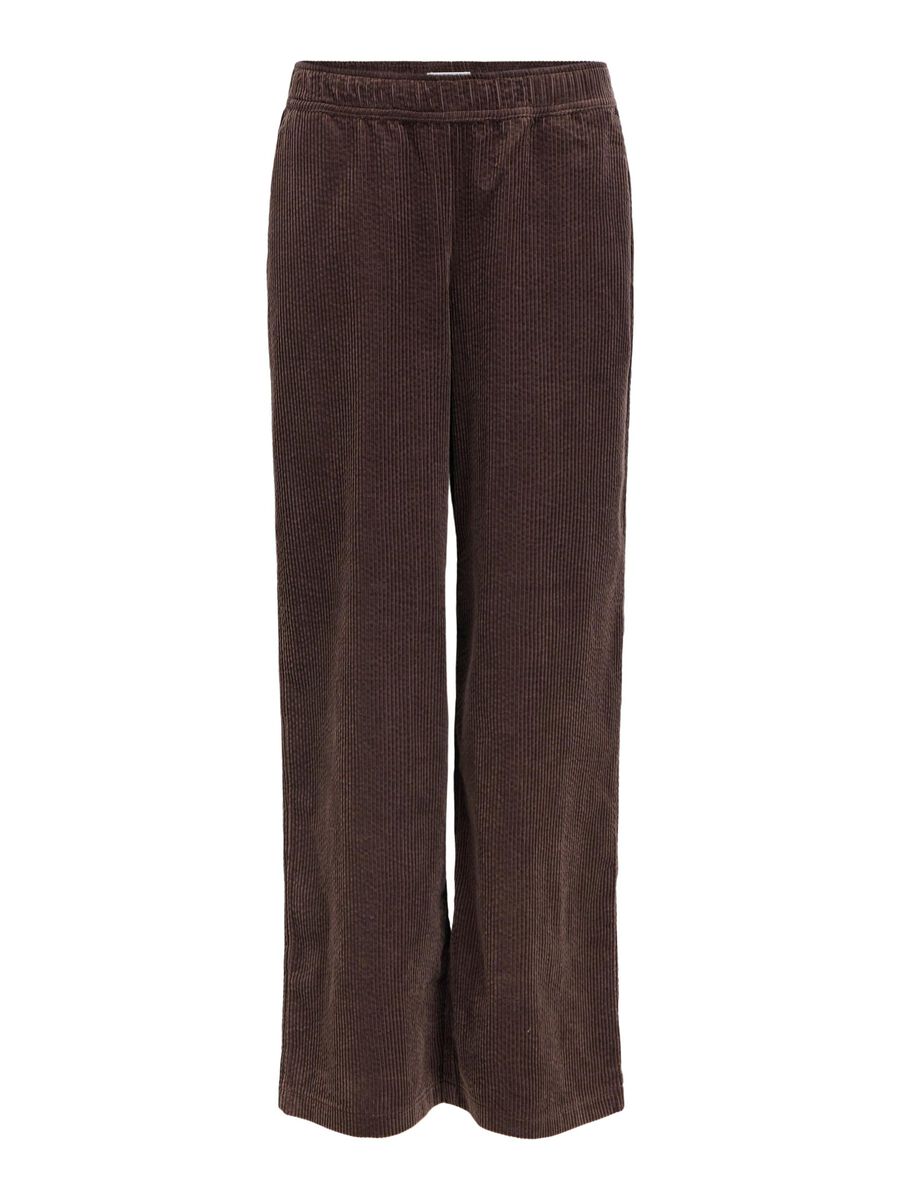 Pantalon velours marron OBJGALA