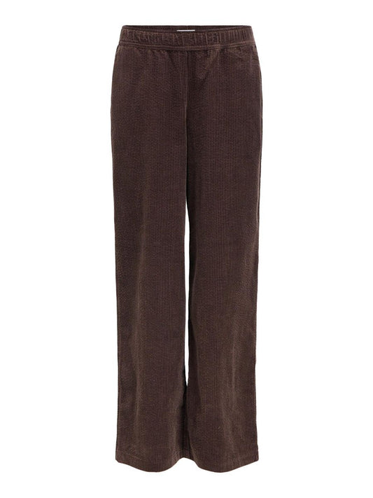 Pantalon velours marron OBJGALA