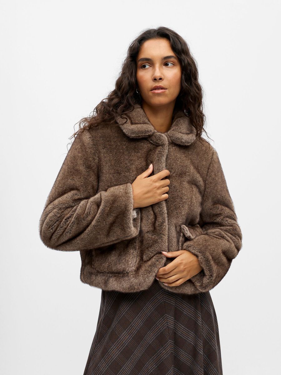 Veste morel OBJKLARA