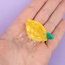 Mini pince à cheveux Citron
