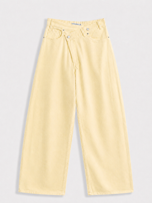 Jeans wide Limoncello