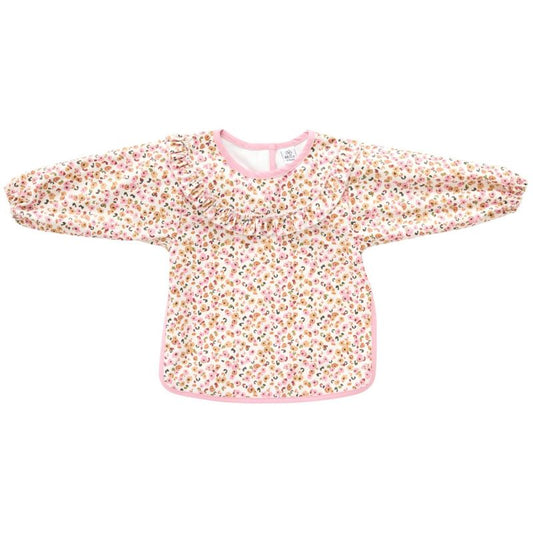 Bavoir-tablier froufrou imperméable léopard