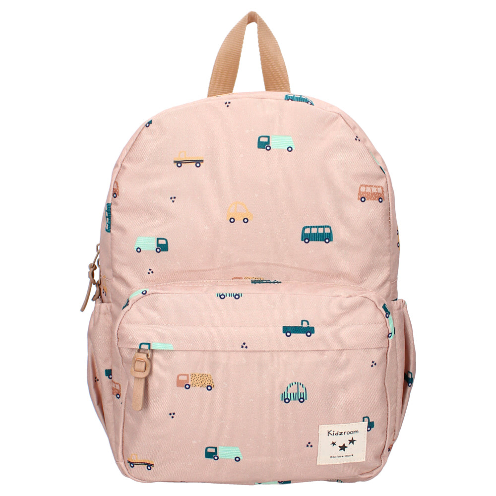 Sac à dos enfant voitures - Beige