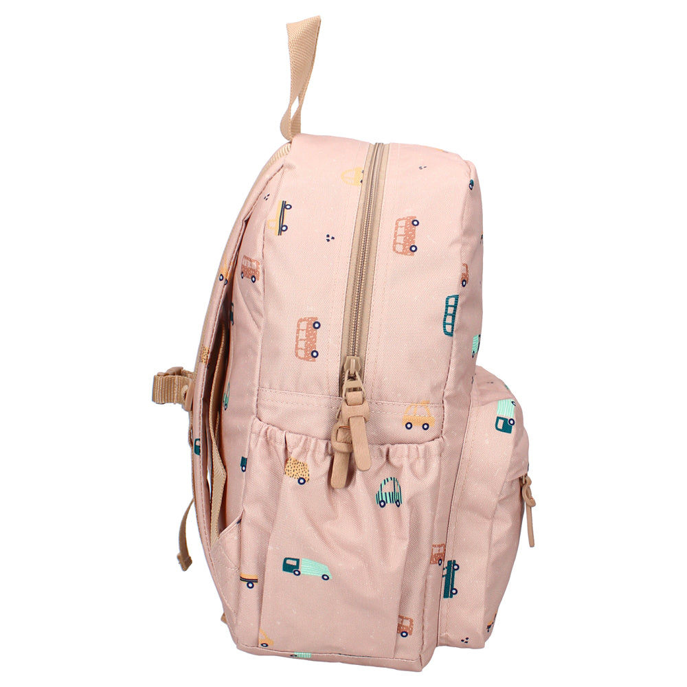 Sac à dos enfant voitures - Beige