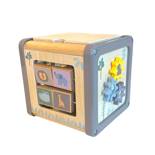 Cube d'activités bois