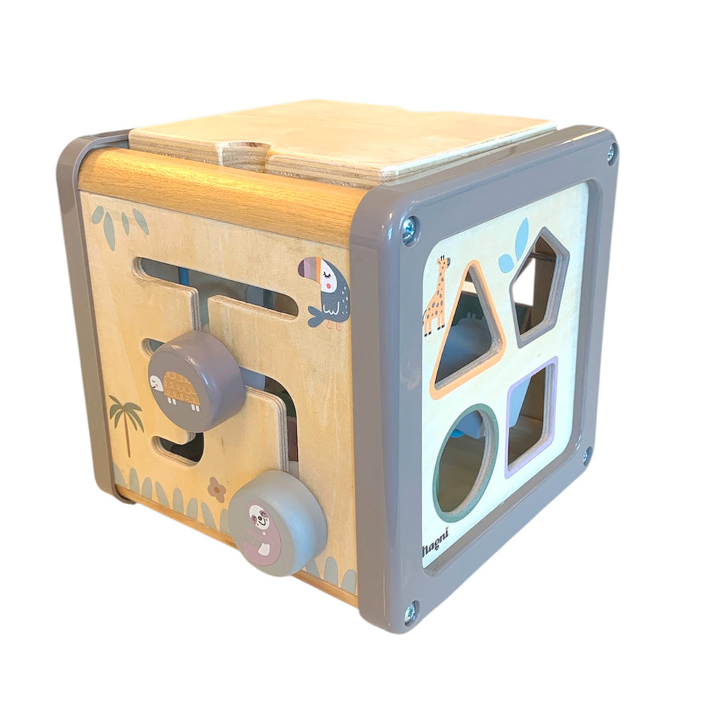 Cube d'activités bois