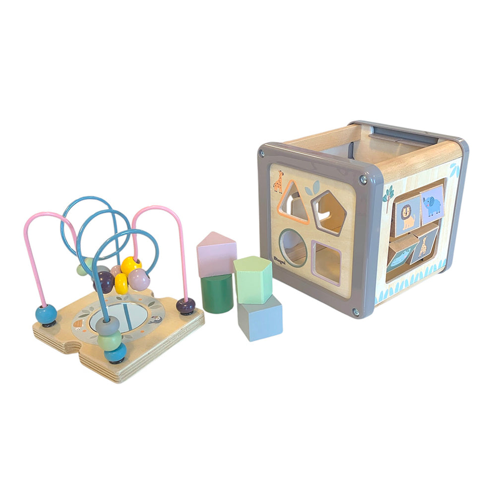 Cube d'activités bois