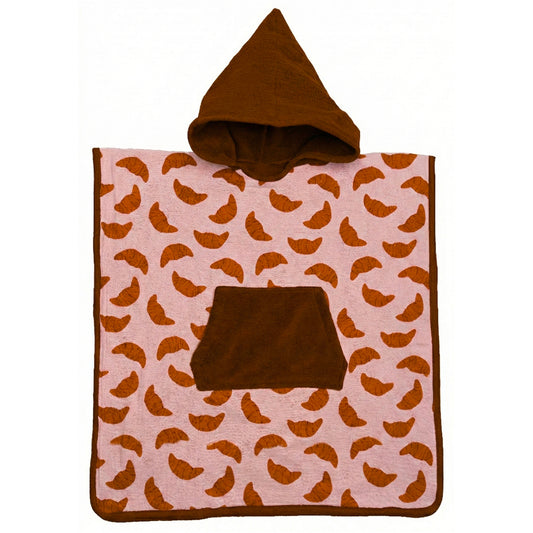 Poncho de bain en bambou Croissant