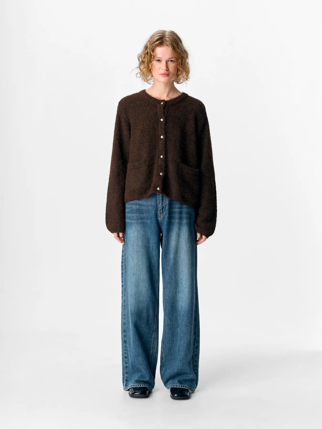 Cardigan Saggia Seal Brown
