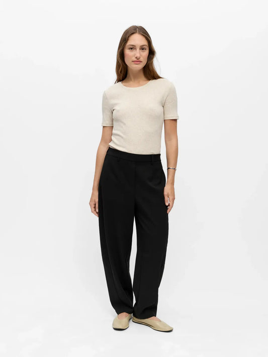 Pantalon Barrel Lisa Black